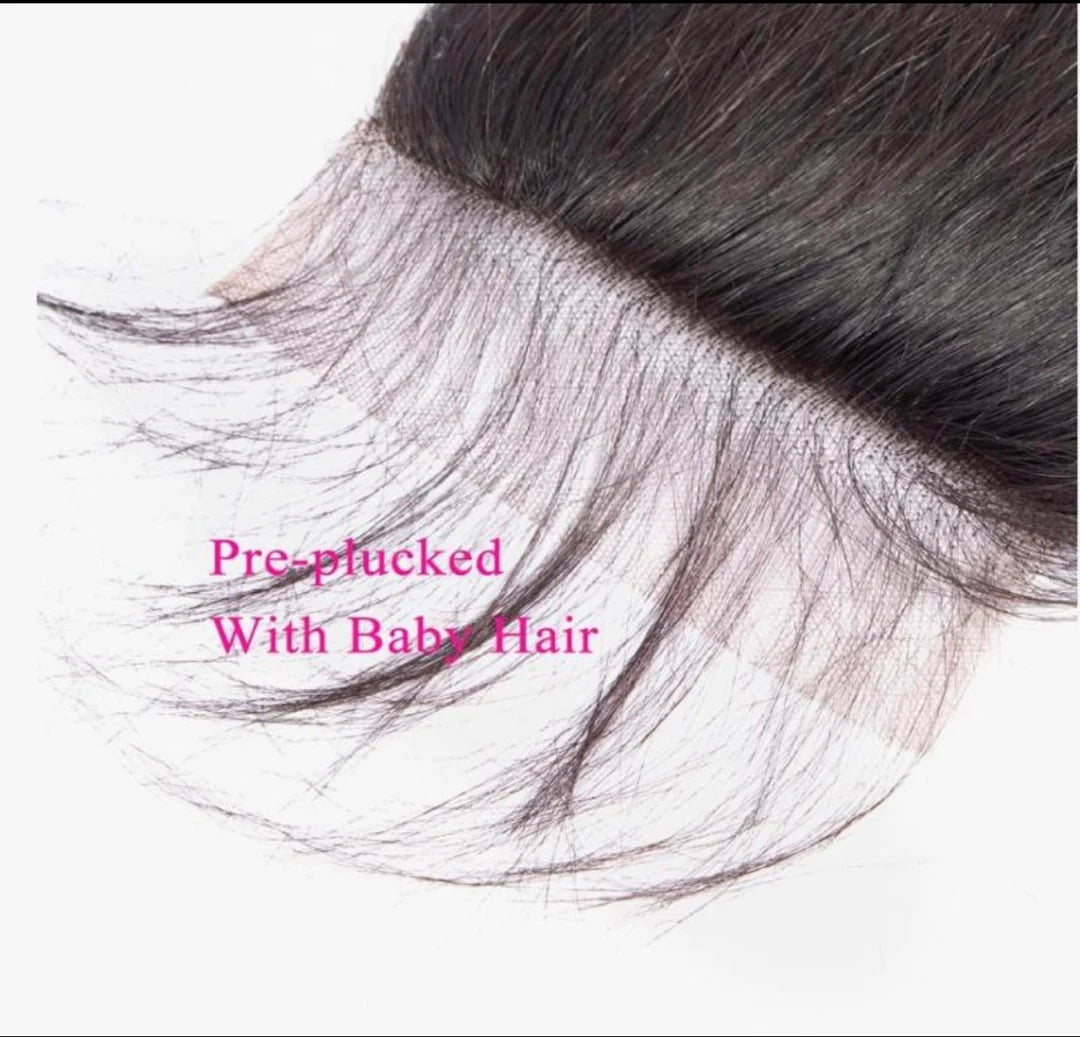 Mink Straight Closures