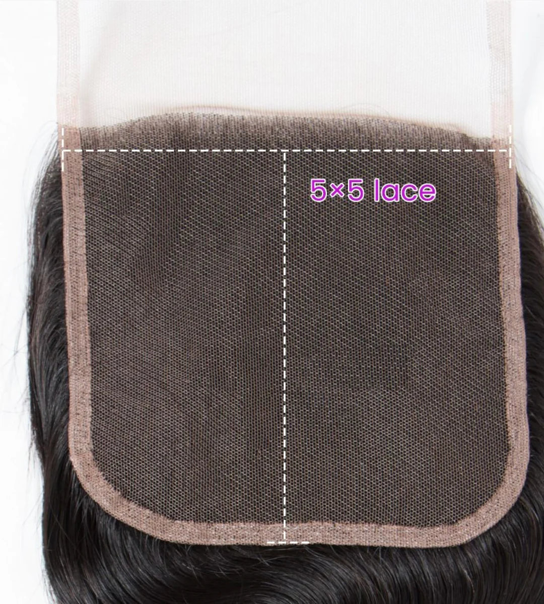 Mink Straight Closures